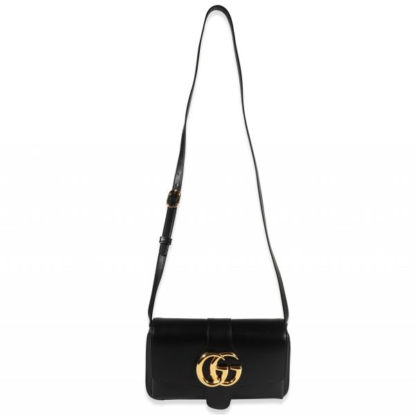 122664 bv 3899ff71 f6d8 46f2 a346 d4764325fd31 Gucci Black Smooth Calfskin Small Arli Bag