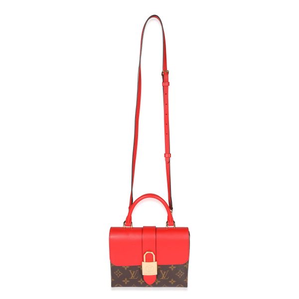 122695 bv Louis Vuitton Monogram Canvas Coquelicot Locky BB