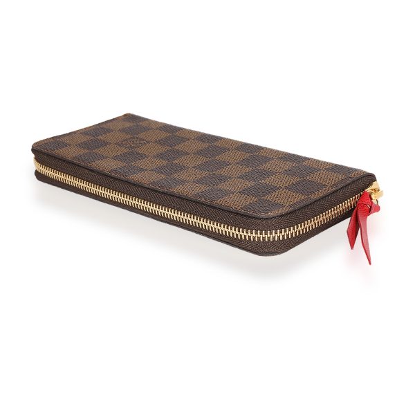 122743 box e4ada8a3 3770 4418 a51d 4f9d2f09c782 Louis Vuitton Damier Ebene Cherry Clémence Wallet