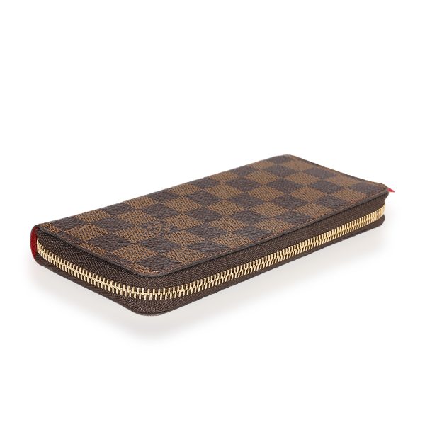 122743 clasp 7bef2ad8 cc89 4c32 abdb 82f44f2d3f88 Louis Vuitton Damier Ebene Cherry Clémence Wallet