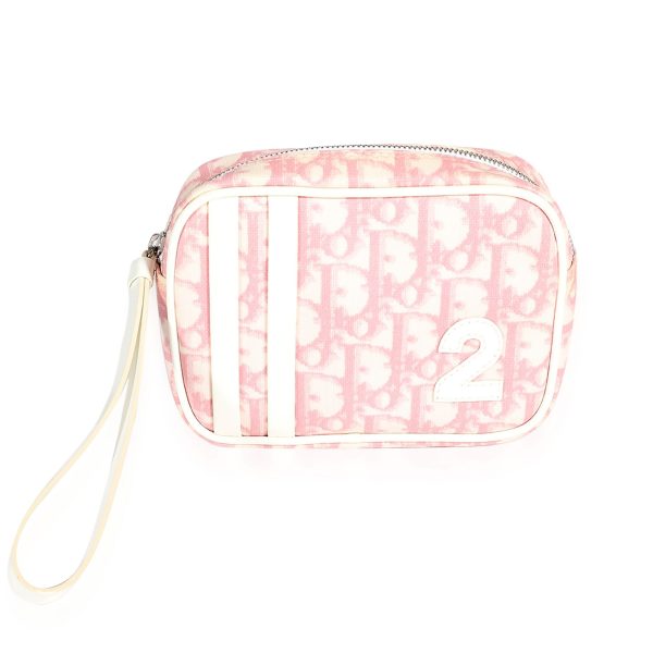 122806 fv Dior Pink Diorissimo Girly Trotter Wristlet