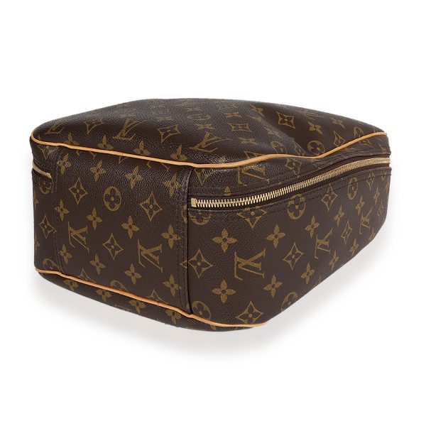 122853 clasp Louis Vuitton Monogram Canvas Excursion Shoe Tote