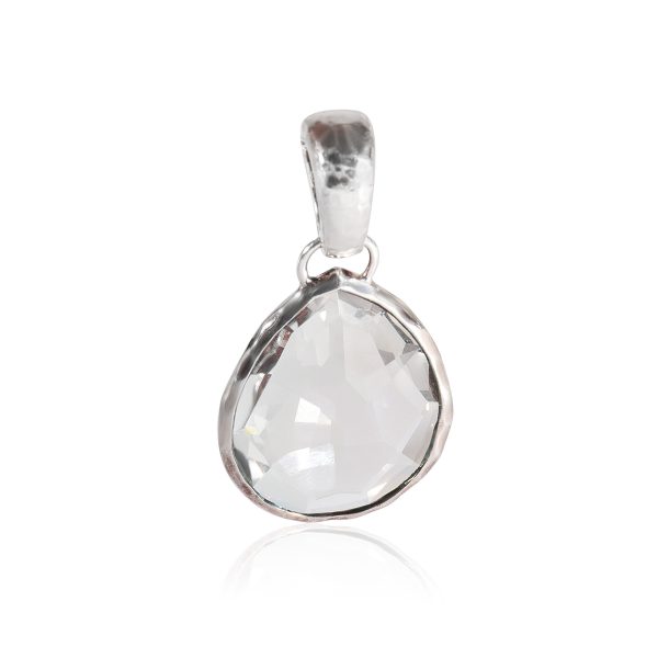 122947 fv Ippolita Rock Candy Quartz Enhancer Pendant in Sterling Silver