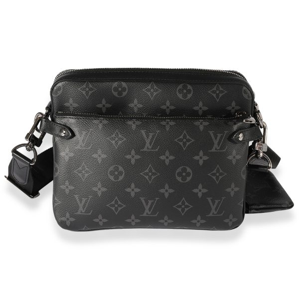 122956 fv b4895b8b 86e3 4c57 8953 4d1235304ee4 Louis Vuitton Monogram Eclipse Reverse Trio Messenger