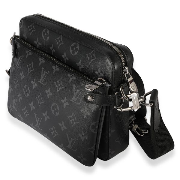 122956 sv 4e1d8c46 f2f0 4c09 8d61 c48a4d1ad795 Louis Vuitton Monogram Eclipse Reverse Trio Messenger