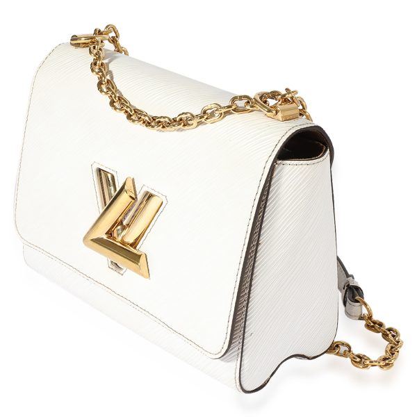 122971 sv Louis Vuitton White Epi Twist MM