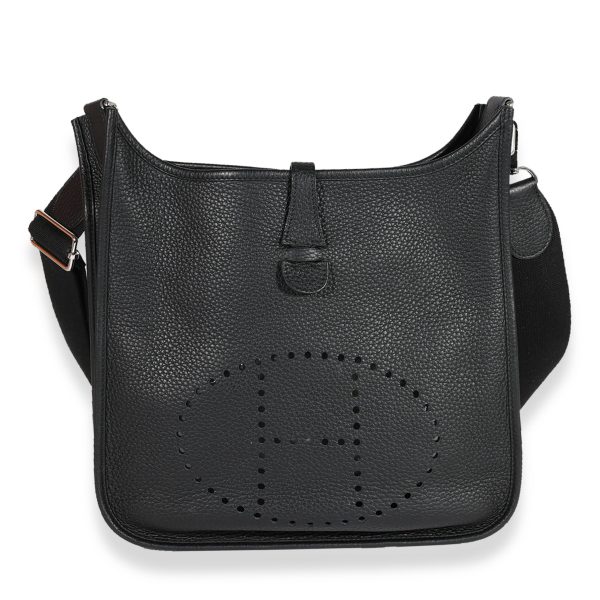 123061 fv 3de3003e a1bf 4183 82d5 e177aac28e45 Herm√®s Black Togo Evelyne III 29 PHW