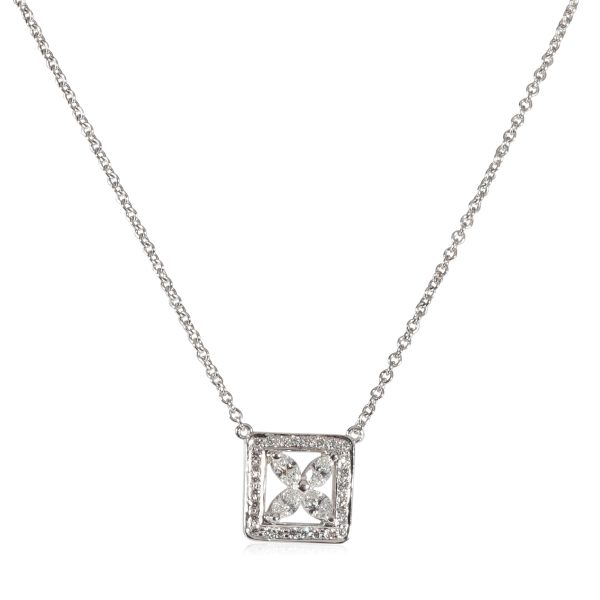 123079 fv Tiffany Co Victoria Diamond Pendant in Platinum 04 CTW