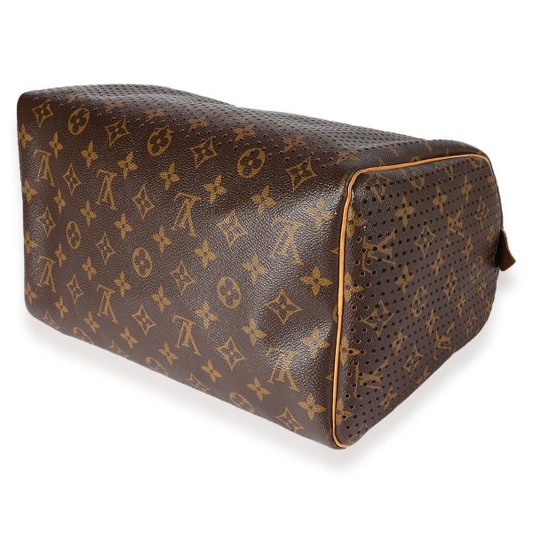 123082 box f9392895 3919 4f0d a0f0 483541d94523 Louis Vuitton Limited Edition Monogram Canvas Perforated Speedy 30