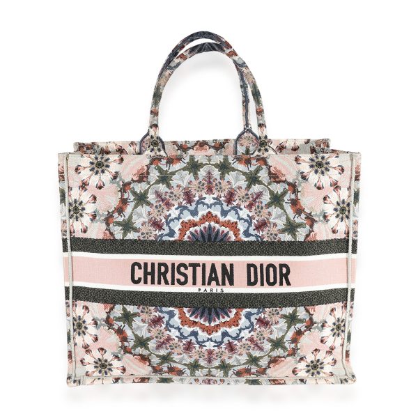 123091 fv Dior Multicolor Embroidery KaleiDiorscopic Large Book Tote