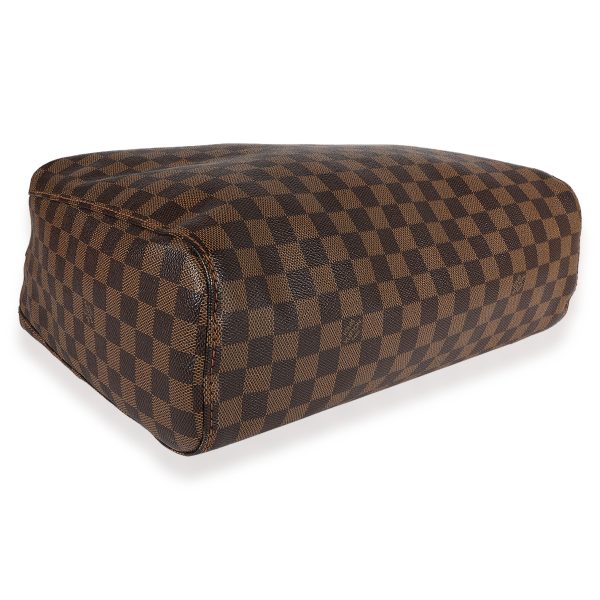 123112 clasp Louis Vuitton Damier Ebene Portobello GM