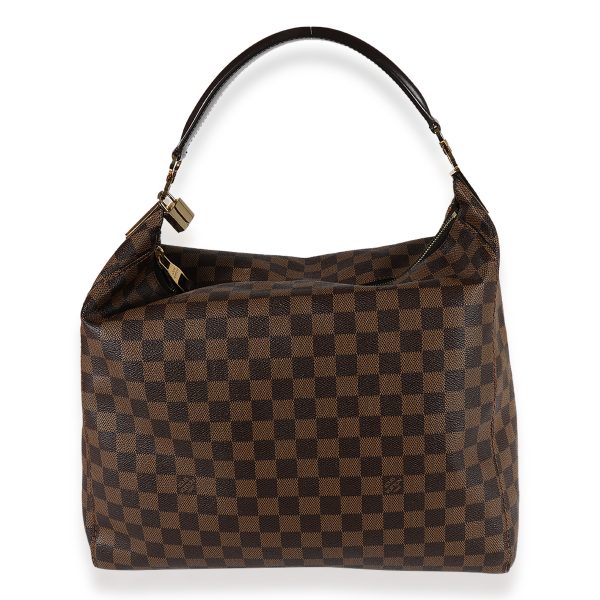 123112 fv Louis Vuitton Damier Ebene Portobello GM