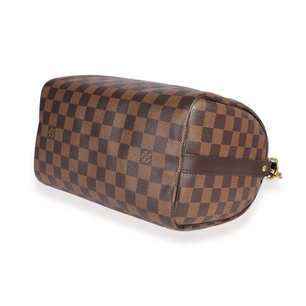 123130 box Louis Vuitton Damier Ebene Speedy Bandoulière 25