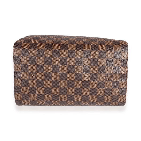 123130 stamp Louis Vuitton Damier Ebene Speedy Bandoulière 25