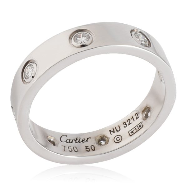 123192 bv c6d7d32e 896d 4a9e 8850 37eb0a7238e7 Cartier Love Diamond Wedding Band in 18k White Gold 019 CTW