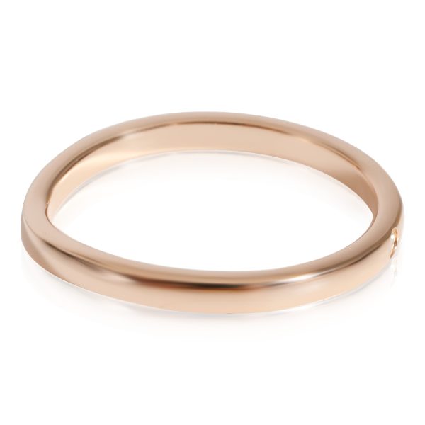 Rose Gold Wedding Band Cartier Ballerine Diamond Wedding Band in 18k Rose Gold 001 CTW