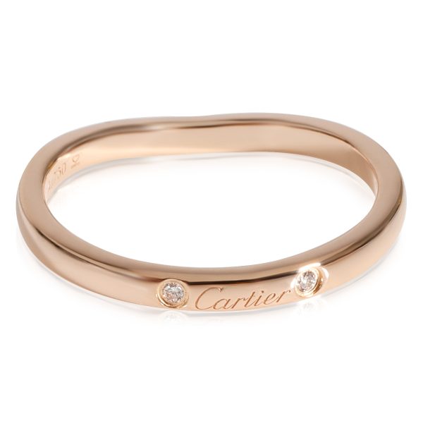 Cartier Cartier Ballerine Diamond Wedding Band in 18k Rose Gold 001 CTW