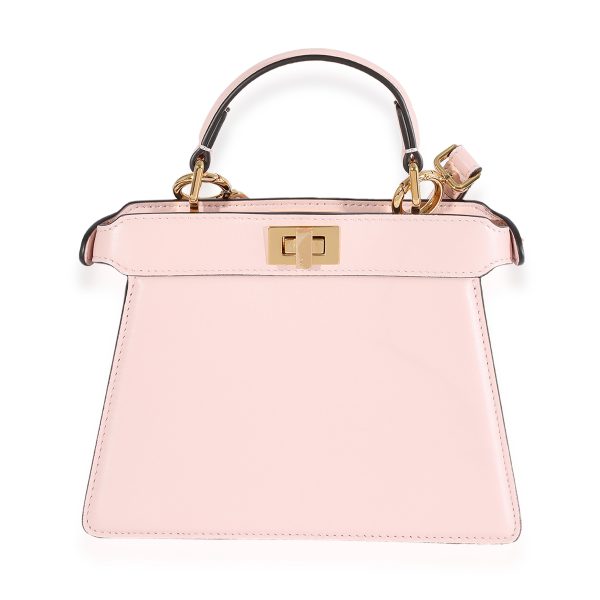 123411 fv 5d504061 cb46 4347 88fc e573d4387751 Fendi Pink Padded Nappa Leather Peekaboo ISeeU Petite