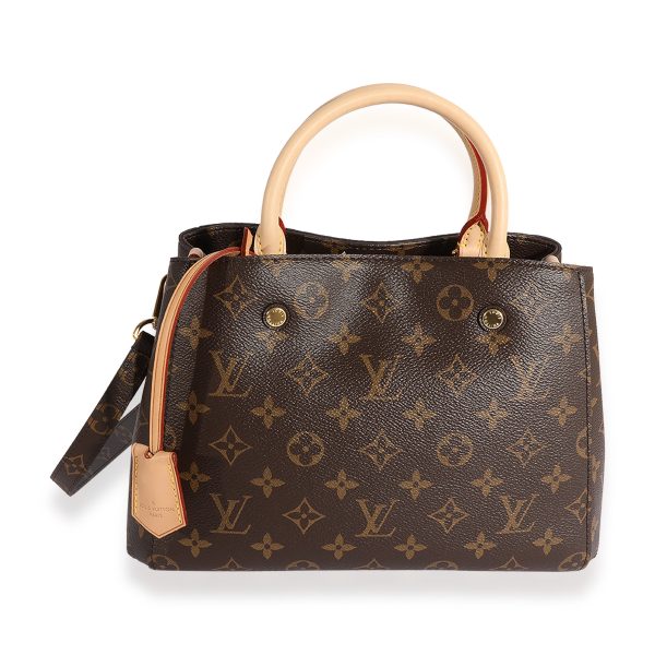 123513 fv Monogram Canvas Montaigne BB