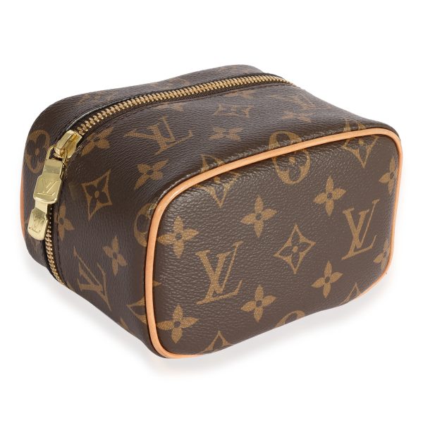 123537 box Louis Vuitton Monogram Canvas Nano Nice