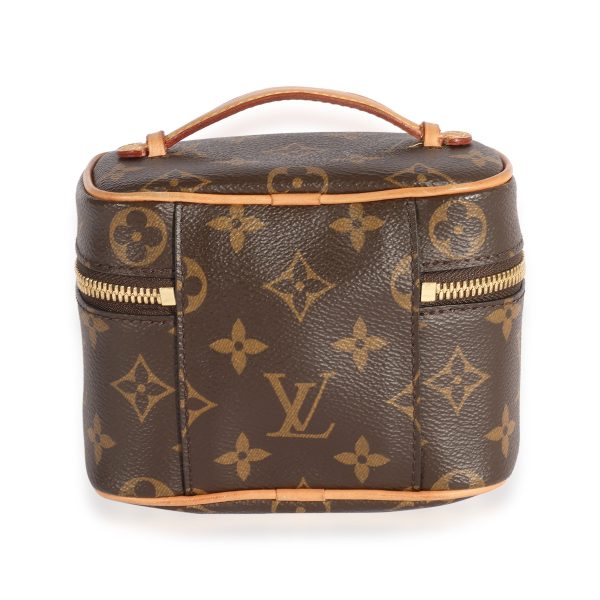 123537 bv Louis Vuitton Monogram Canvas Nano Nice