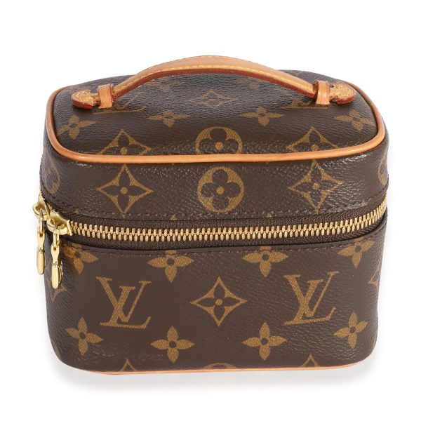 123537 fv Louis Vuitton Monogram Canvas Nano Nice