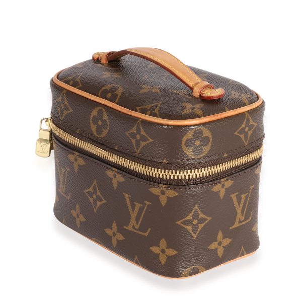 123537 sv Louis Vuitton Monogram Canvas Nano Nice