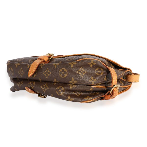 123586 stamp Louis Vuitton Monogram Canvas Saumur 28