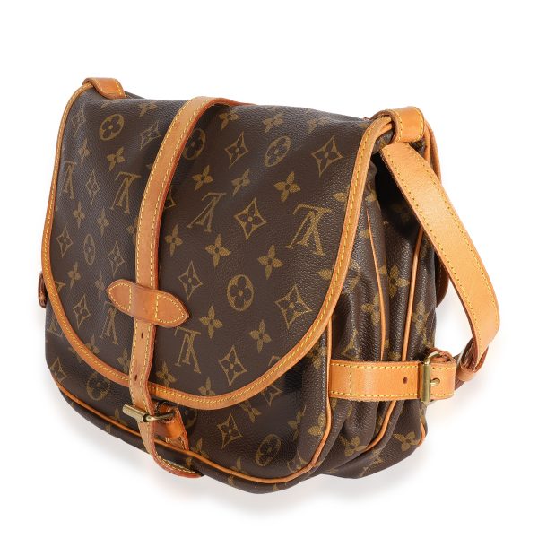 123586 sv Louis Vuitton Monogram Canvas Saumur 28