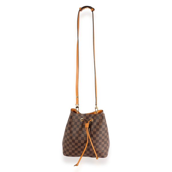 123593 bv Louis Vuitton Damier Ebene Saffron NéoNoé MM