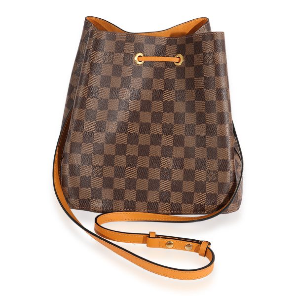 123593 pv Louis Vuitton Damier Ebene Saffron NéoNoé MM