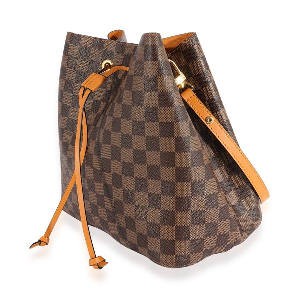 123593 sv Louis Vuitton Damier Ebene Saffron NéoNoé MM