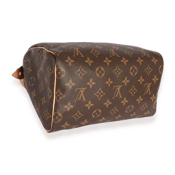 123627 clasp Louis Vuitton Monogram Canvas Speedy 25