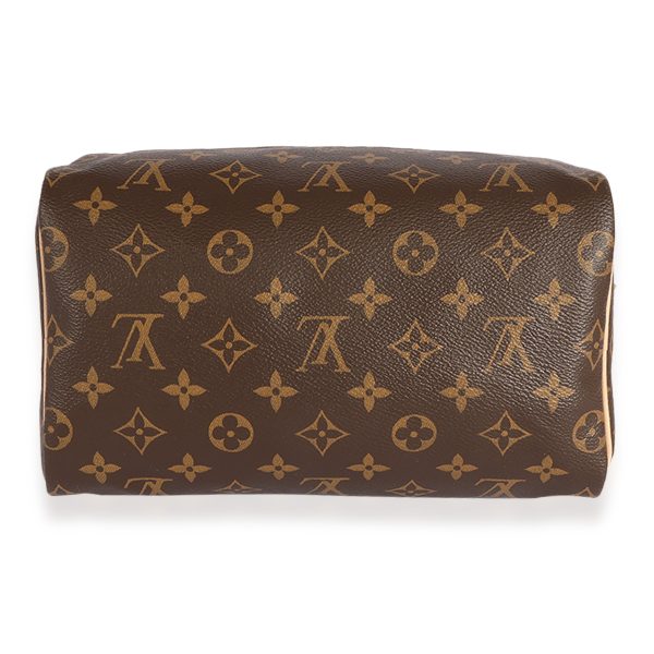 123627 stamp Louis Vuitton Monogram Canvas Speedy 25