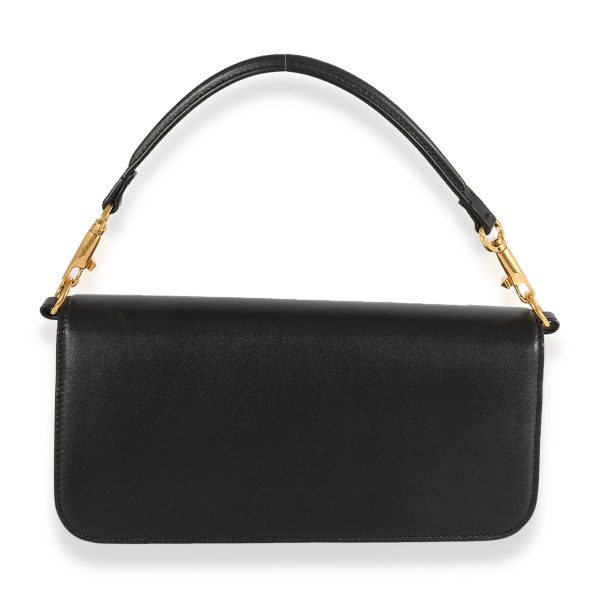 123681 pv 15bf00b3 4cdc 4f3d 8c57 94446d2090df Valentino Black Calfskin Locò Shoulder Bag