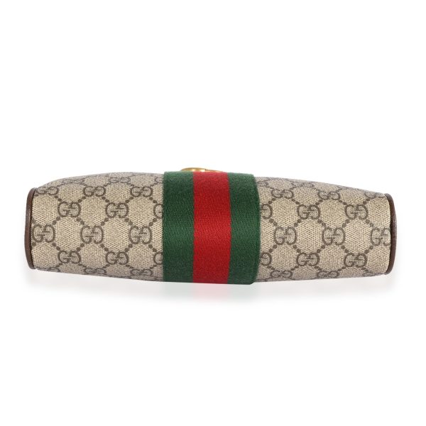 123699 pv Gucci GG Supreme Web Medium Ophidia Messenger Bag