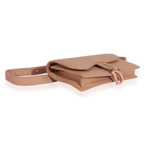 123702 bv 7534e114 18b3 4aca b425 342c8916da16 Dior Blush Ultra Matte Calfskin Saddle Belt Pouch