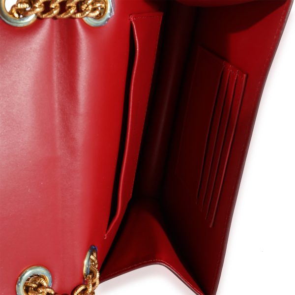 123708 ad1 ebcc5393 abc1 4d4d 825f 8fb3f1ec9732 Dolce Gabbana Red Leather Devotion Crossbody