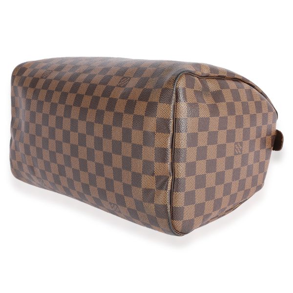 123709 box Louis Vuitton Damier Ebene Speedy 35