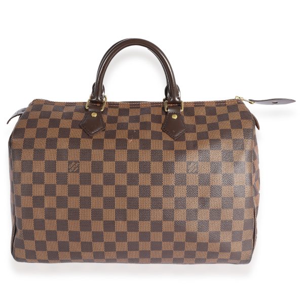 123709 pv Louis Vuitton Damier Ebene Speedy 35