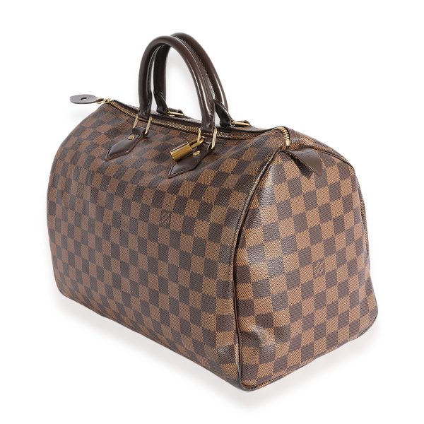 123709 sv Louis Vuitton Damier Ebene Speedy 35