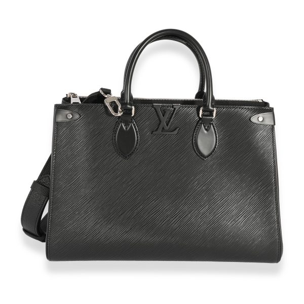 123883 fv 073dd226 d8b5 4896 8eed 8bd04b85bf85 Louis Vuitton Black Epi Leather Grenelle MM Tote