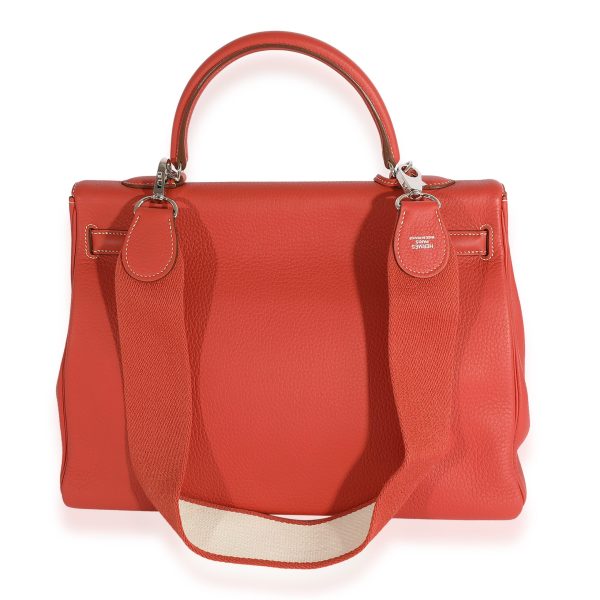 123893 pv Herm√®s Blush Cl√©mence Retourne Kelly 35 PHW