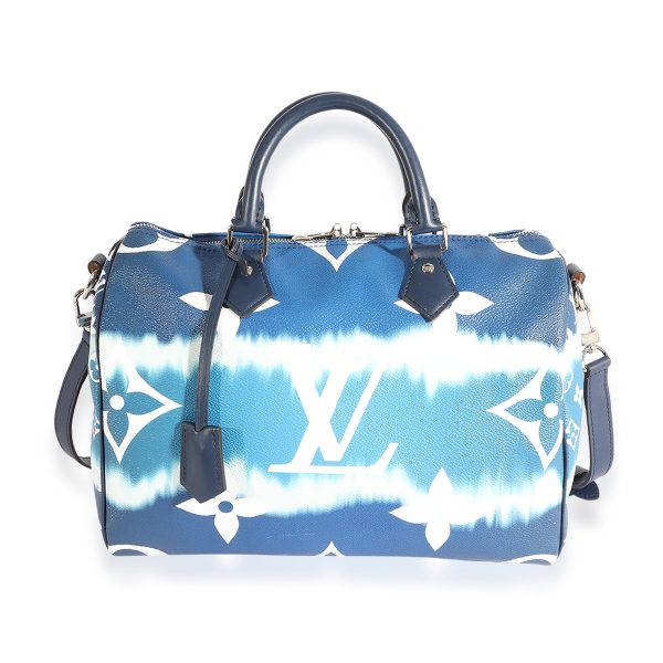 123908 fv Louis Vuitton Blue LV Escale Speedy Bandoulière 30