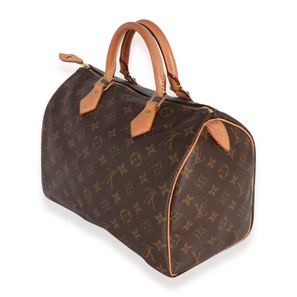 123953 sv c5f33c64 da6b 4486 b7f3 f5a233751014 Louis Vuitton Monogram Canvas Speedy 30