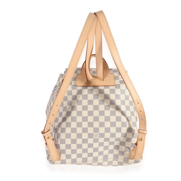 124123 bv Louis Vuitton Damier Azur Sperone Backpack