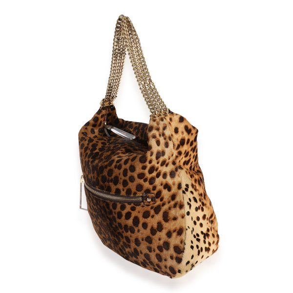 124244 sv 934038be 6f27 4247 b5e4 419828a81ae9 Christian Louboutin Leopard Print Pony Hair Marianna Hobo