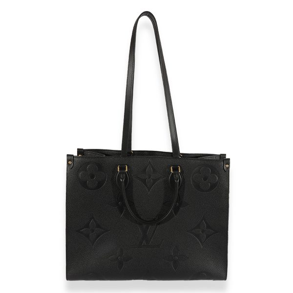 124254 bv 3492f621 2398 47ce aee3 c943fceb453a Louis Vuitton Black Monogram Empreinte Onthego GM