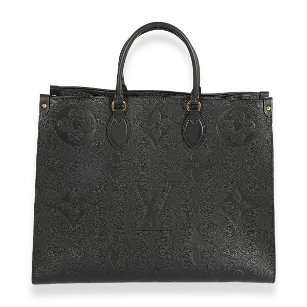 124254 fv d7647ce7 b47c 4498 b834 e612894f5c25 Louis Vuitton Black Monogram Empreinte Onthego GM