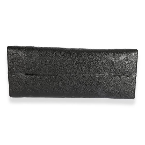 124254 stamp 2502404f 237e 4b8d 8380 4156adda0427 Louis Vuitton Black Monogram Empreinte Onthego GM